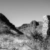Chimney & Mountains BW
Valentine, Texas